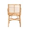 Bali & Pari Seminyak Modern Bohemian Natural Rattan Lounge Chair 235-13344-ZORO - alternate 10